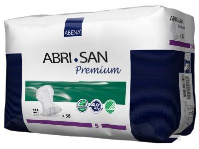 Урологические прокладки Abri-San Premium -5, 28x54 см, 1200 мл, 36 шт.