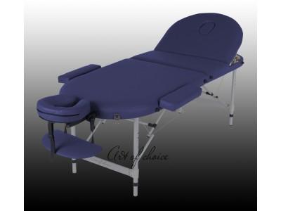 Стол для массажа 3х секционный алюминиевый WEN