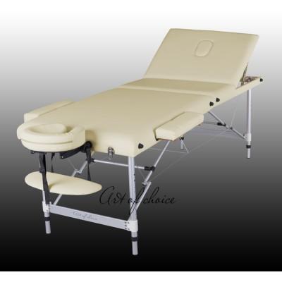 Стол для массажа 3х секционный алюминиевый JOY Comfort