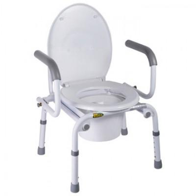 Кресло-туалет с откидными подлокотниками Nova A8900AD