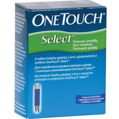 Тест полоски One Touch Select 50шт