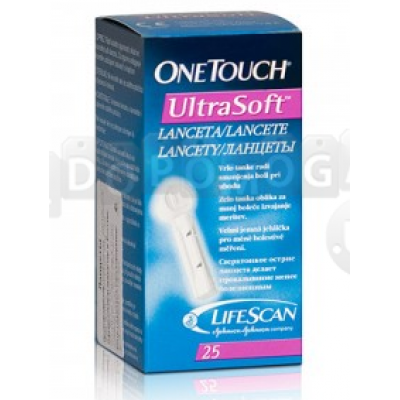 Ланцет One Touch Ultra Soft 25шт