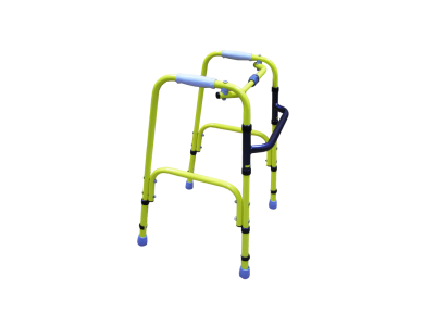 Ходунки складные, регулируемые по высоте, шагающие, на 2-х колесах для детей НТ-03-007 (детские)